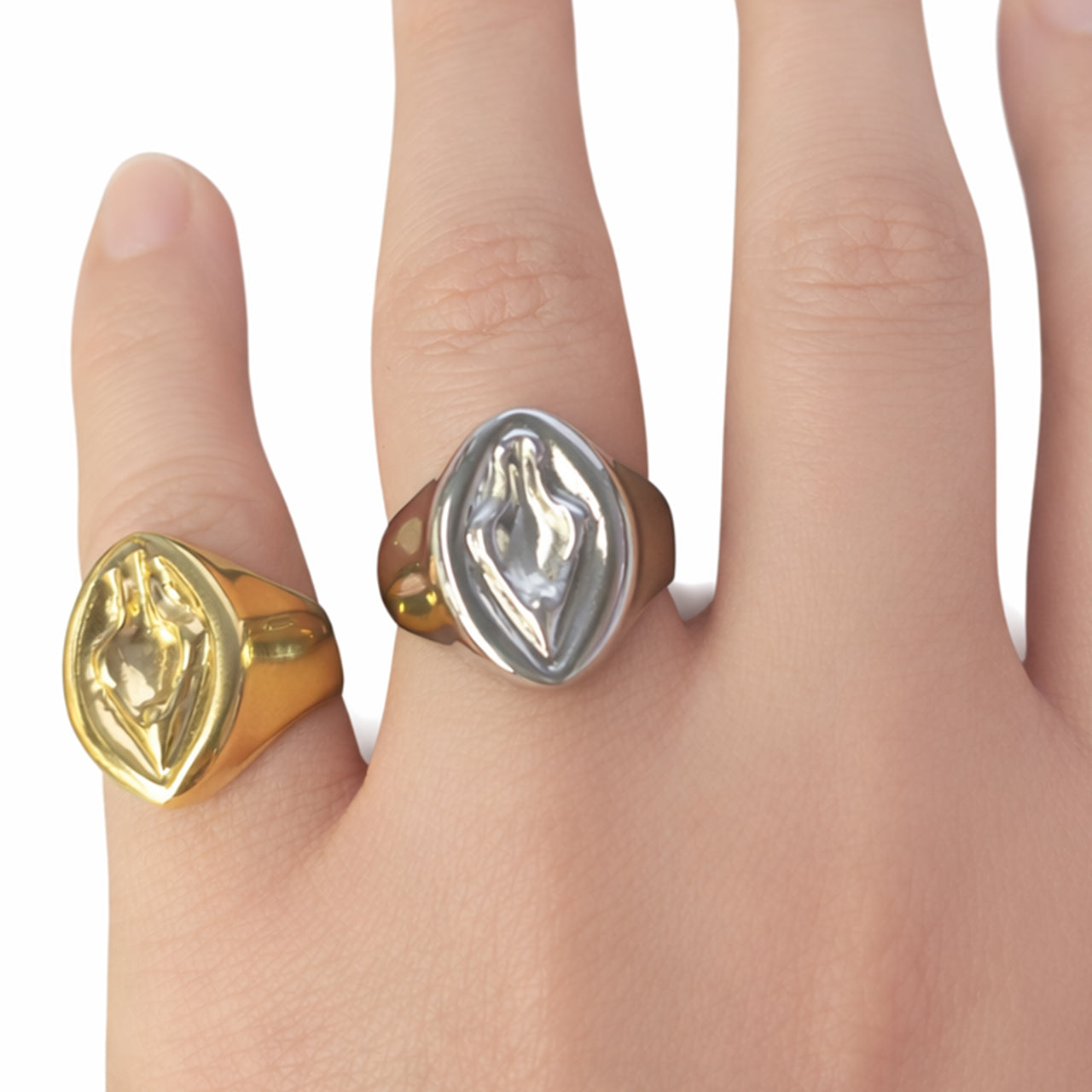 クンニリング (シルバー) サイズ:11号、13号、15号