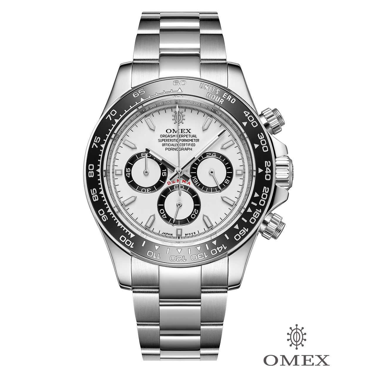 【レビュー特典付き】OMEX DENMA シルバー×ホワイト