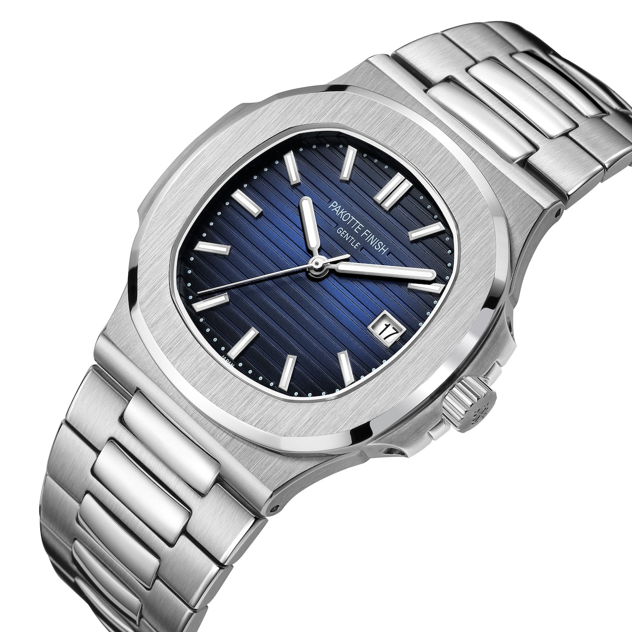 【レビュー特典付き】PAKOTTE FINISH ドーシマス?モデル シルバー×ブルー