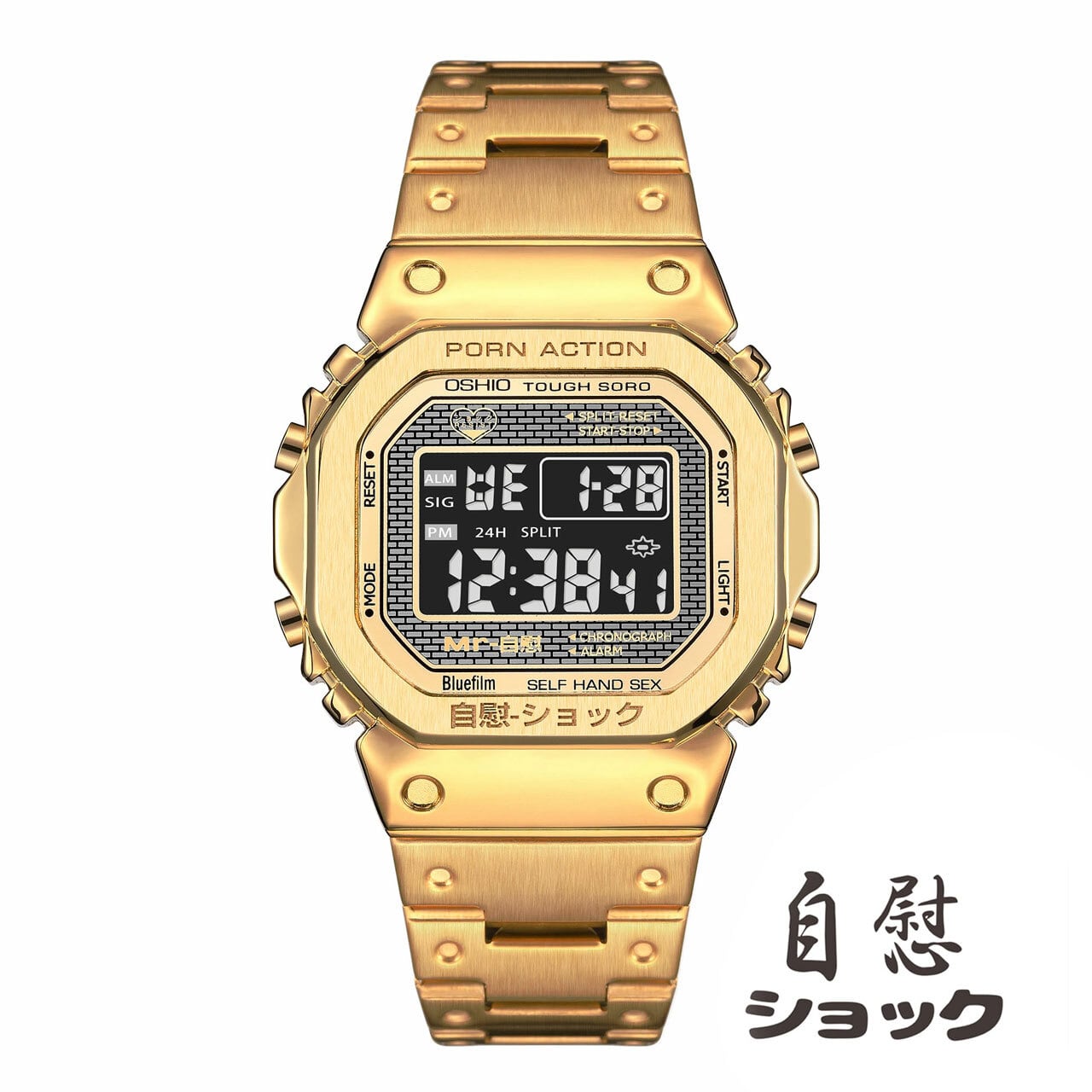 自慰ショック カチンコチンメタル ゴールド