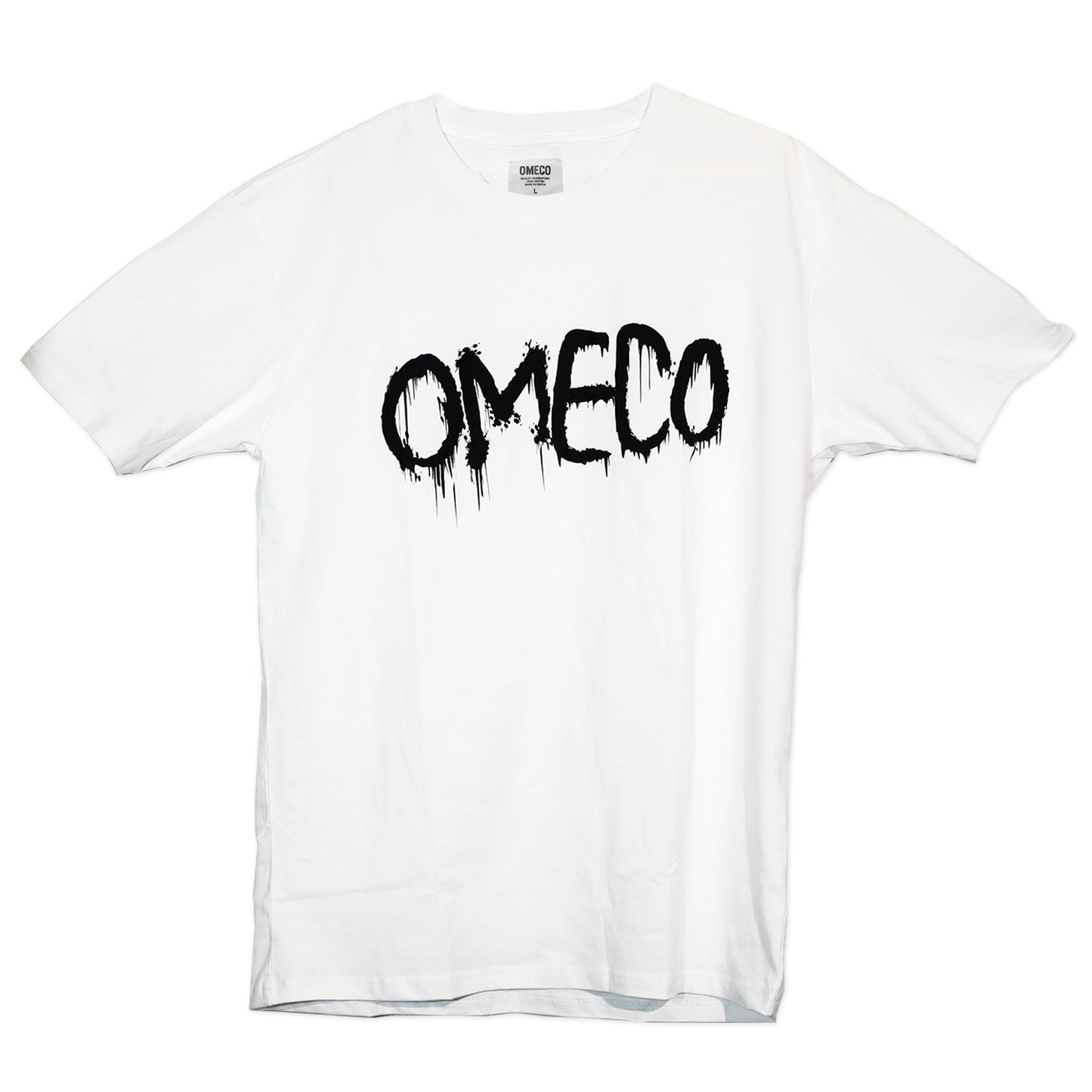 OMECO スプレーロゴ Tシャツ