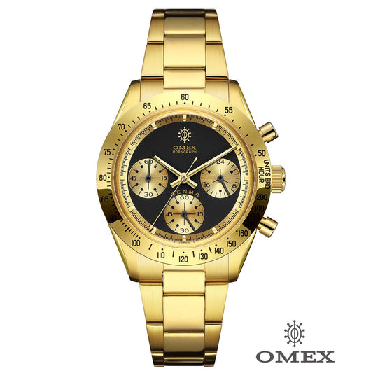 【レビュー特典付き】OMEX DENMA ヴィンテージモデル 珍宝ソーニューマンゴールド×ブラック