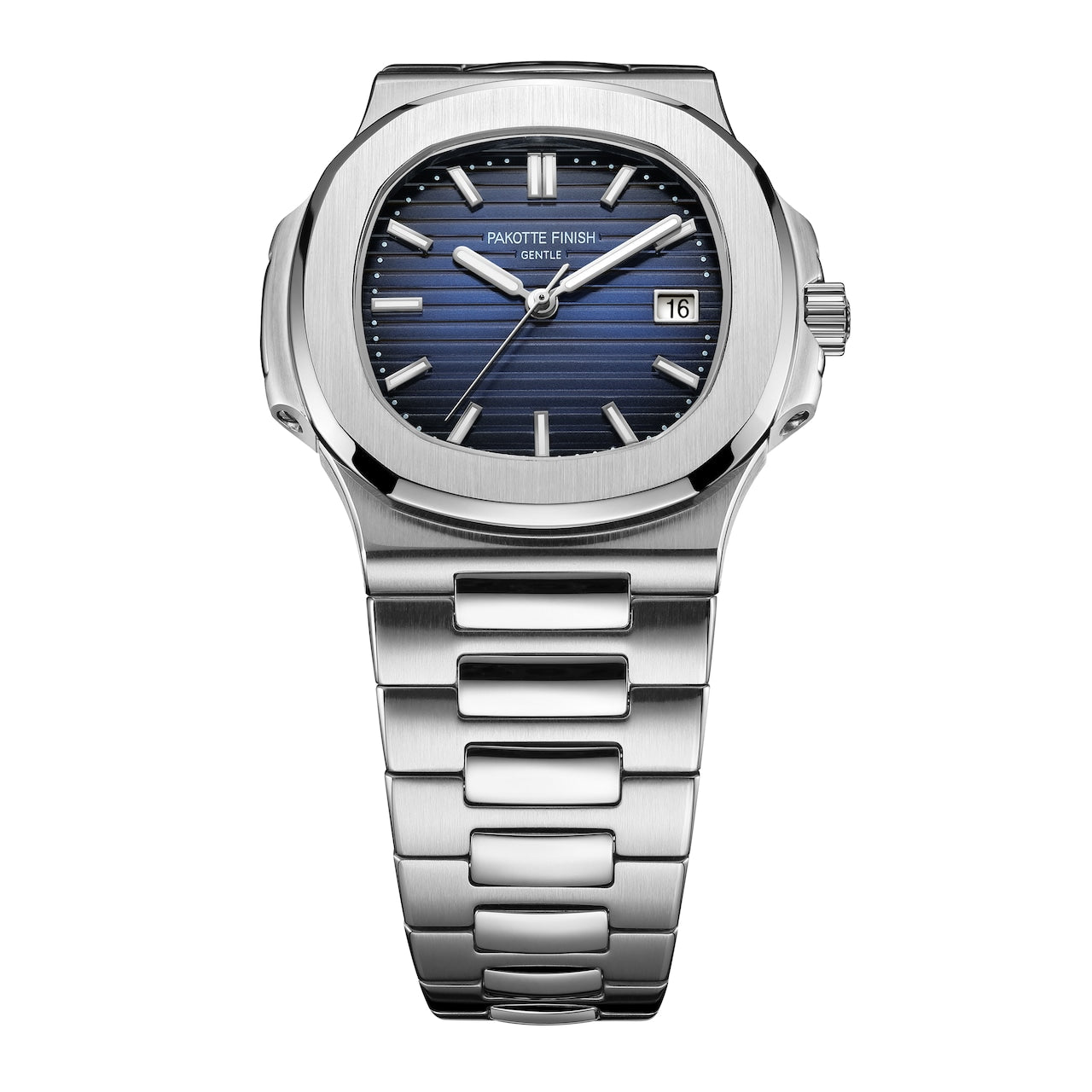 【レビュー特典付き】PAKOTTE FINISH ドーシマス?モデル シルバー×ブルー