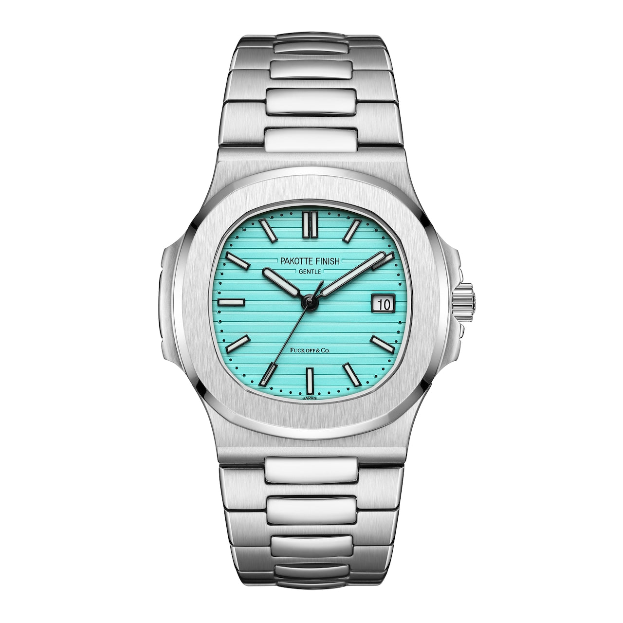 【レビュー特典付き】PAKOTTE FINISH ドーシマス?モデル シルバー×Fuckoffブルー