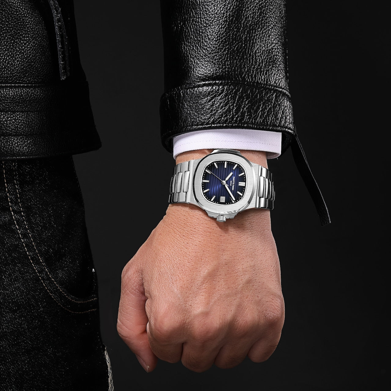 【レビュー特典付き】PAKOTTE FINISH ドーシマス?モデル シルバー×ブルー