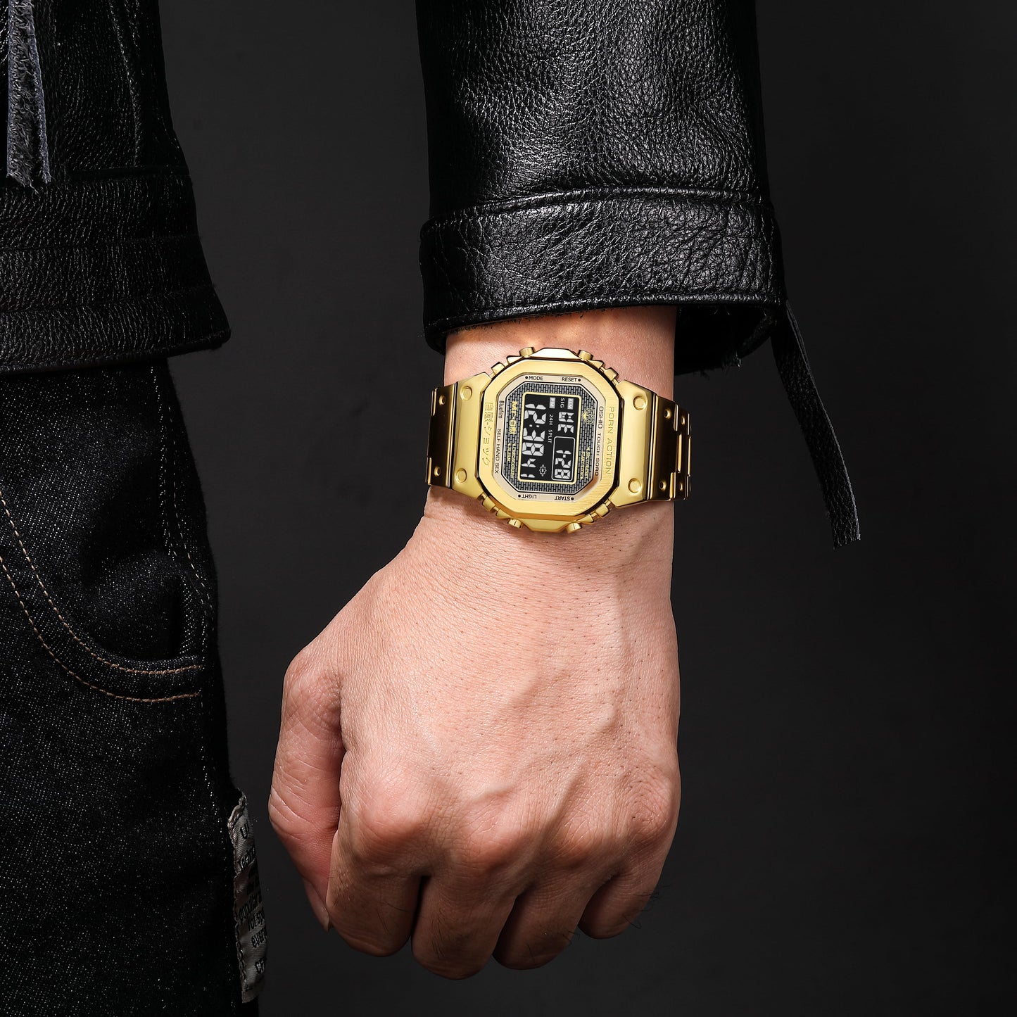 自慰ショック カチンコチンメタル ゴールド