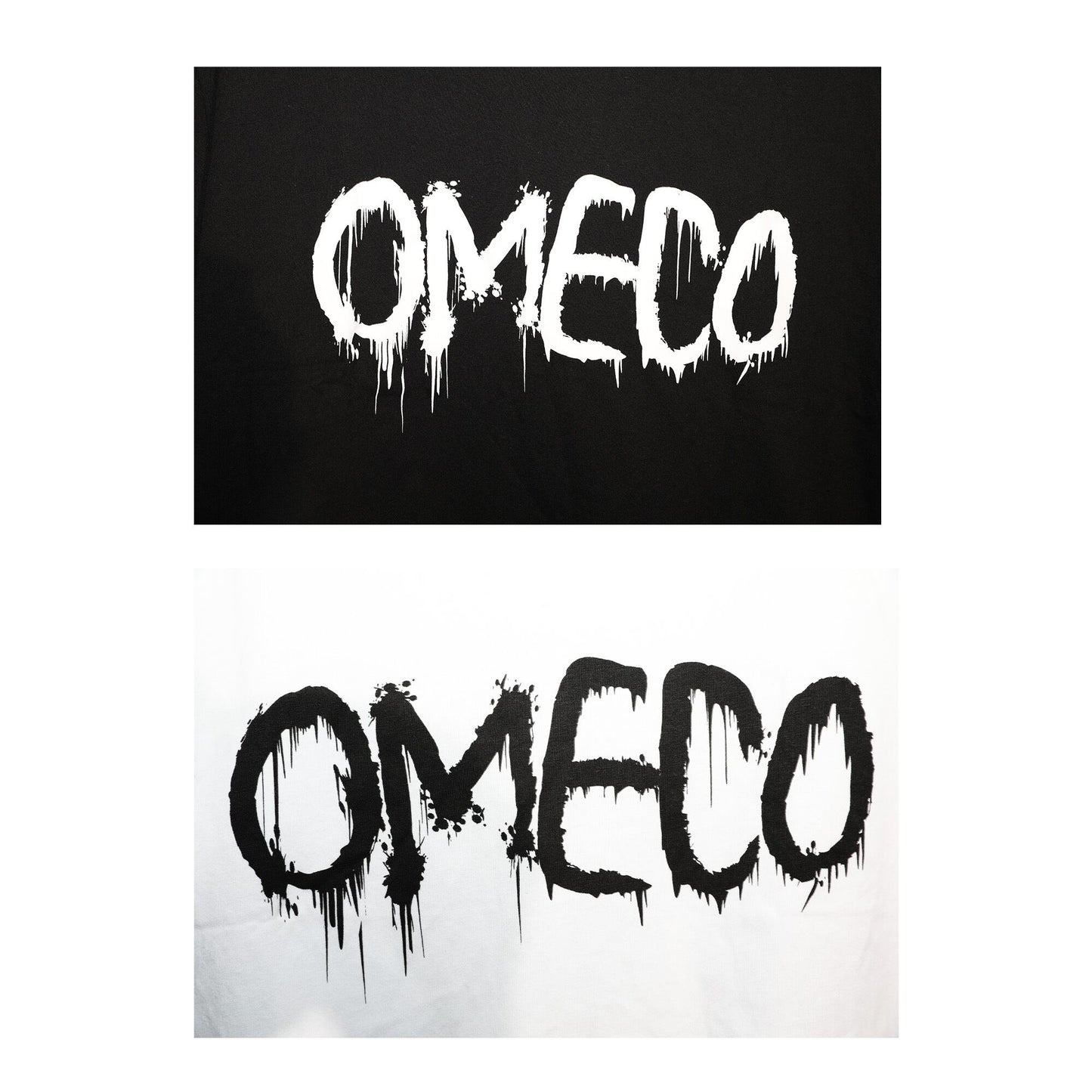 OMECO スプレーロゴ Tシャツ