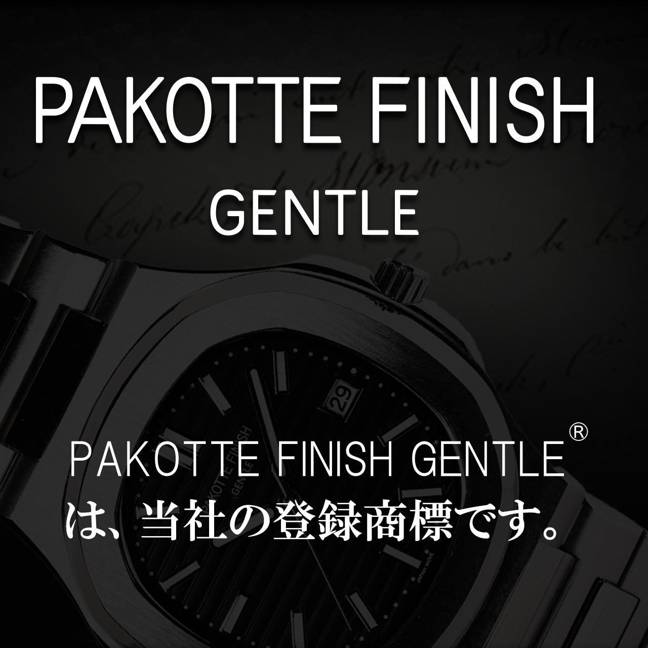 【レビュー特典付き】PAKOTTE FINISH ドーシマス?モデル シルバー×ホワイト