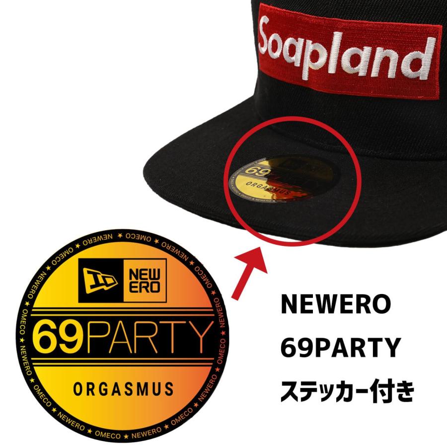NEW ERO × Soapland フラットバイザー キャップ