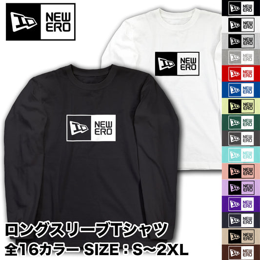 NEWERO ロングスリーブ Tシャツ 【全16色】【ご注文から2~4週間前後での発送】