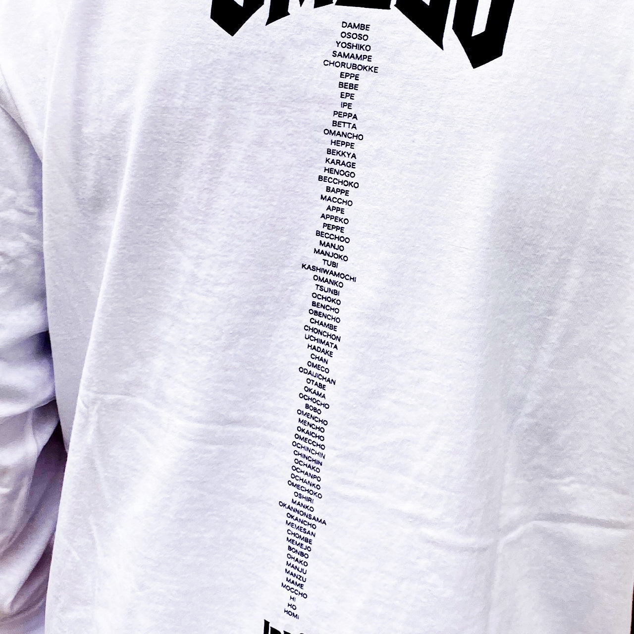 日本全国 OMECO Tシャツ【ご注文から2~4週間前後での発送】