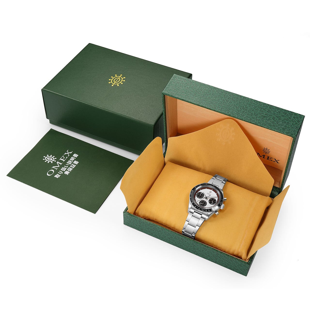 【レビュー特典付き】OMEX DENMA ヴィンテージモデル 珍宝ソーニューマンシルバー×ホワイト