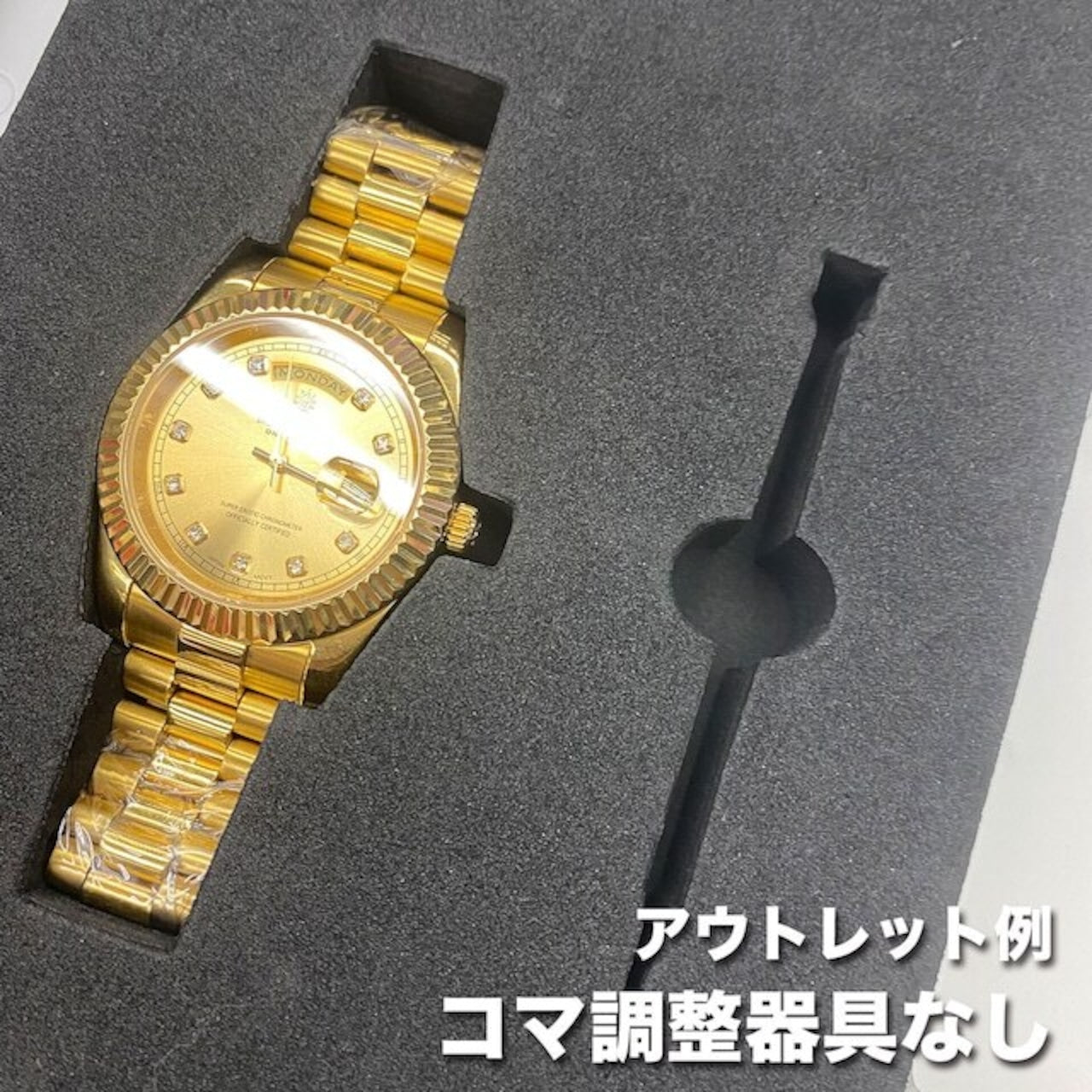 【アウトレット1点限り】OMECO DETERU ゴールド