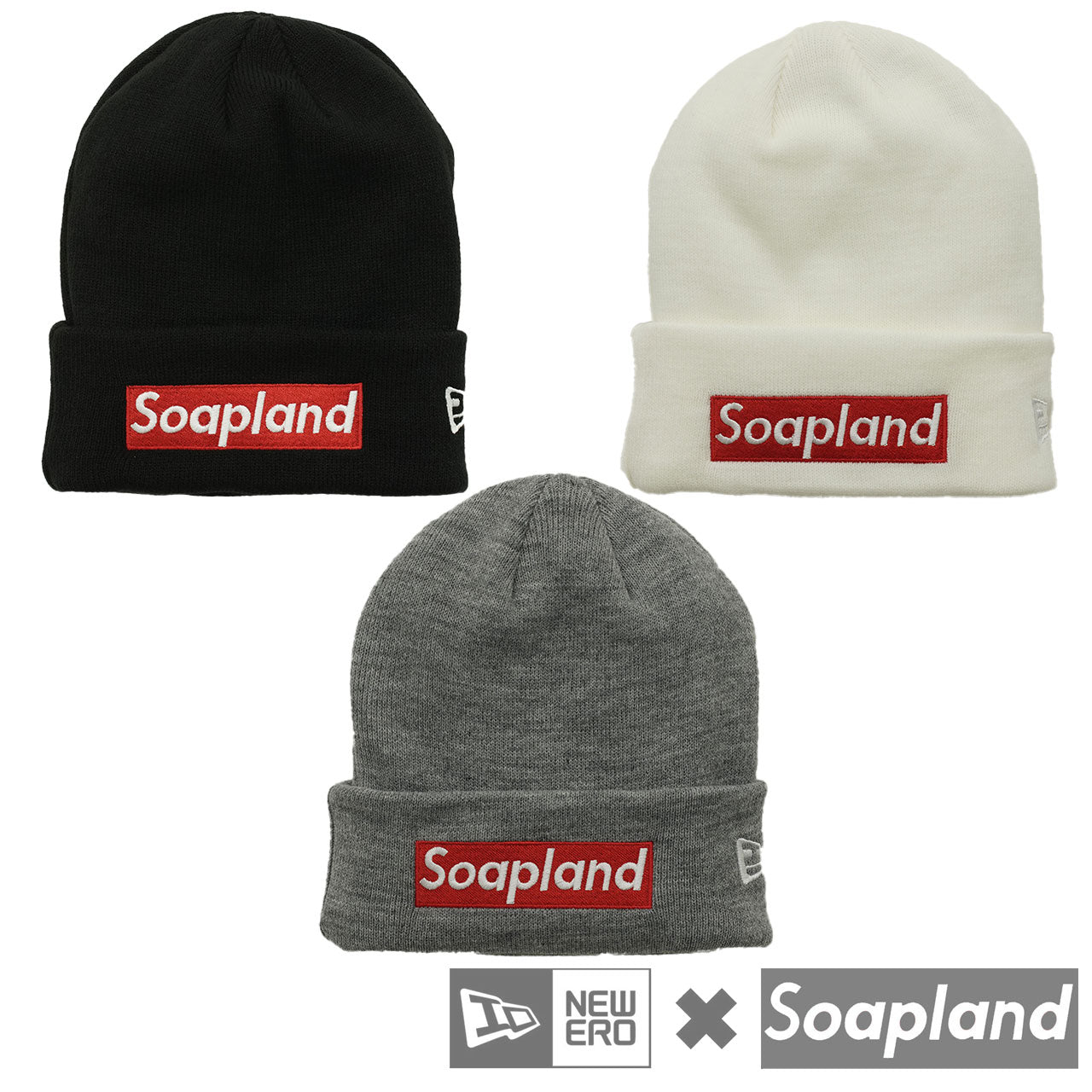 NEW ERO × Soapland コラボ ビーニー ニットキャップ