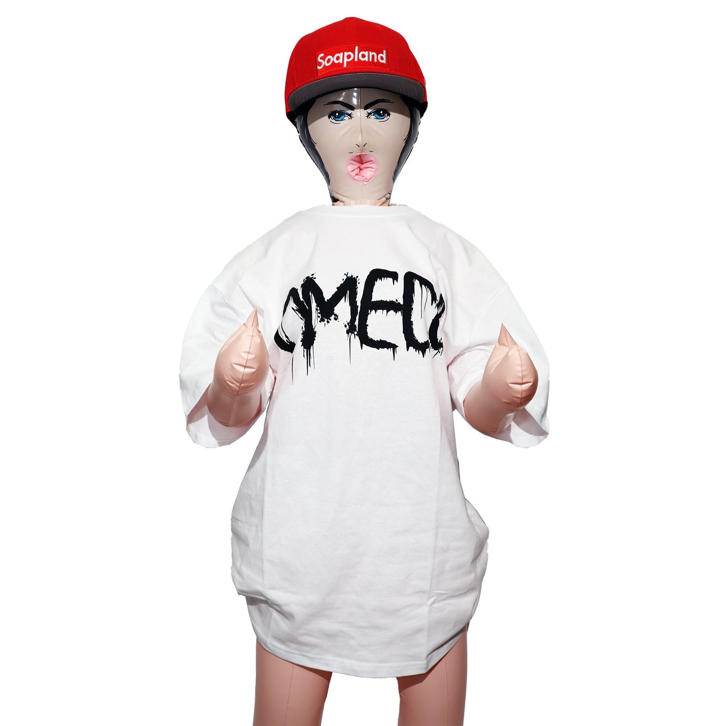 OMECO スプレーロゴ Tシャツ