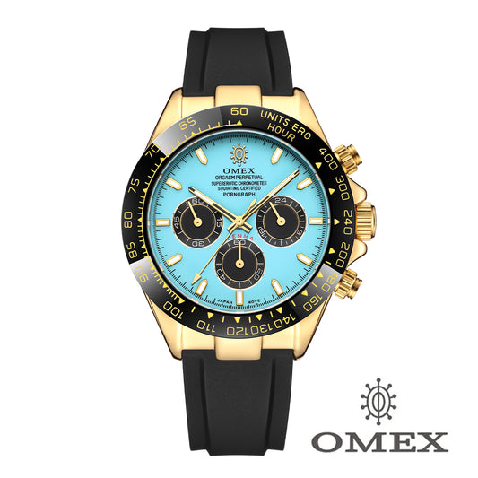 OMEX ラブホのデンマ ゴールド×ブルー