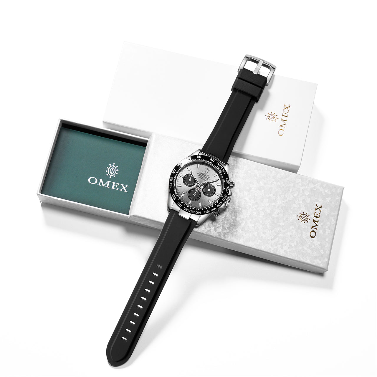 OMEX ラブホのデンマ シルバー×グレー