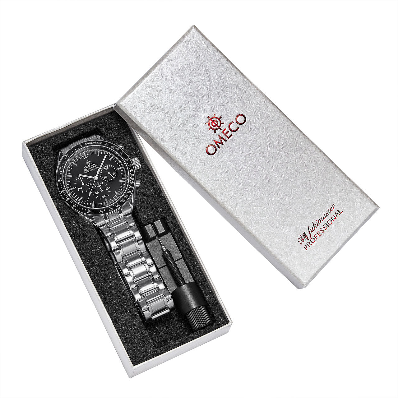 復刻版 OMECO 潮fukimaster PROFESSIONAL シルバー