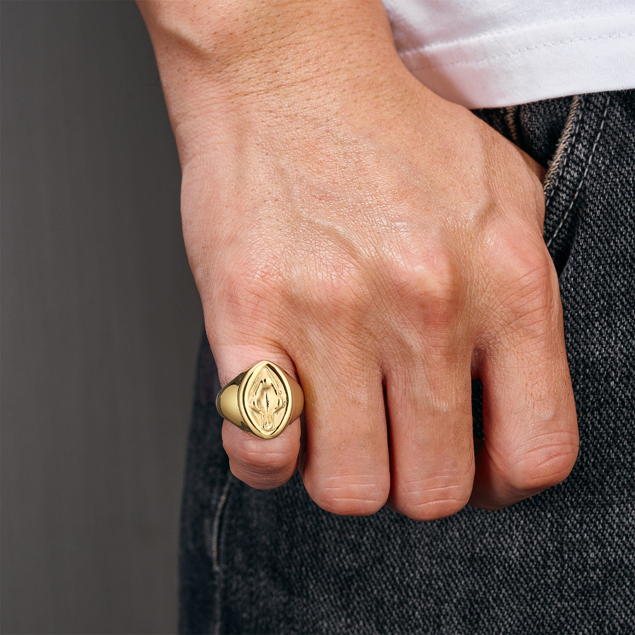 クンニリング （ゴールド） サイズ：11号、13号、15号