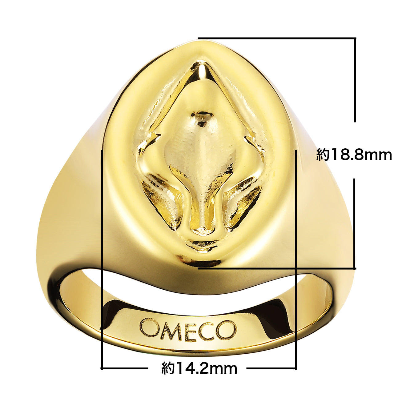クンニリング （ゴールド） サイズ：11号、13号、15号