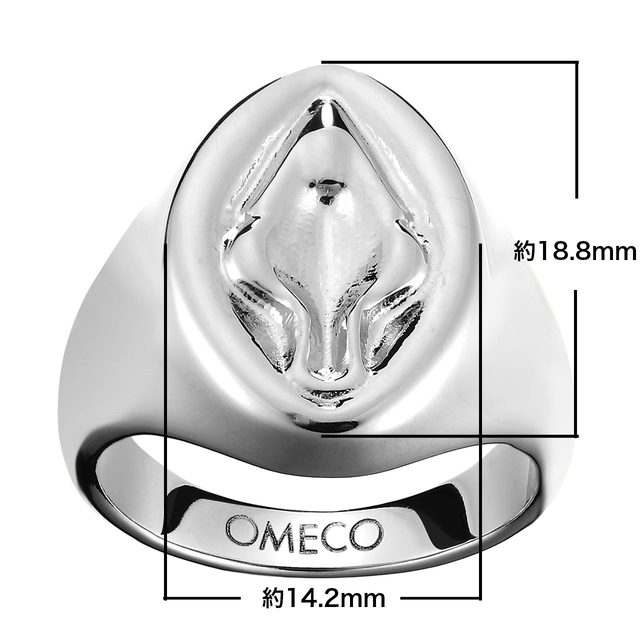 クンニリング （シルバー） サイズ：11号、13号、15号