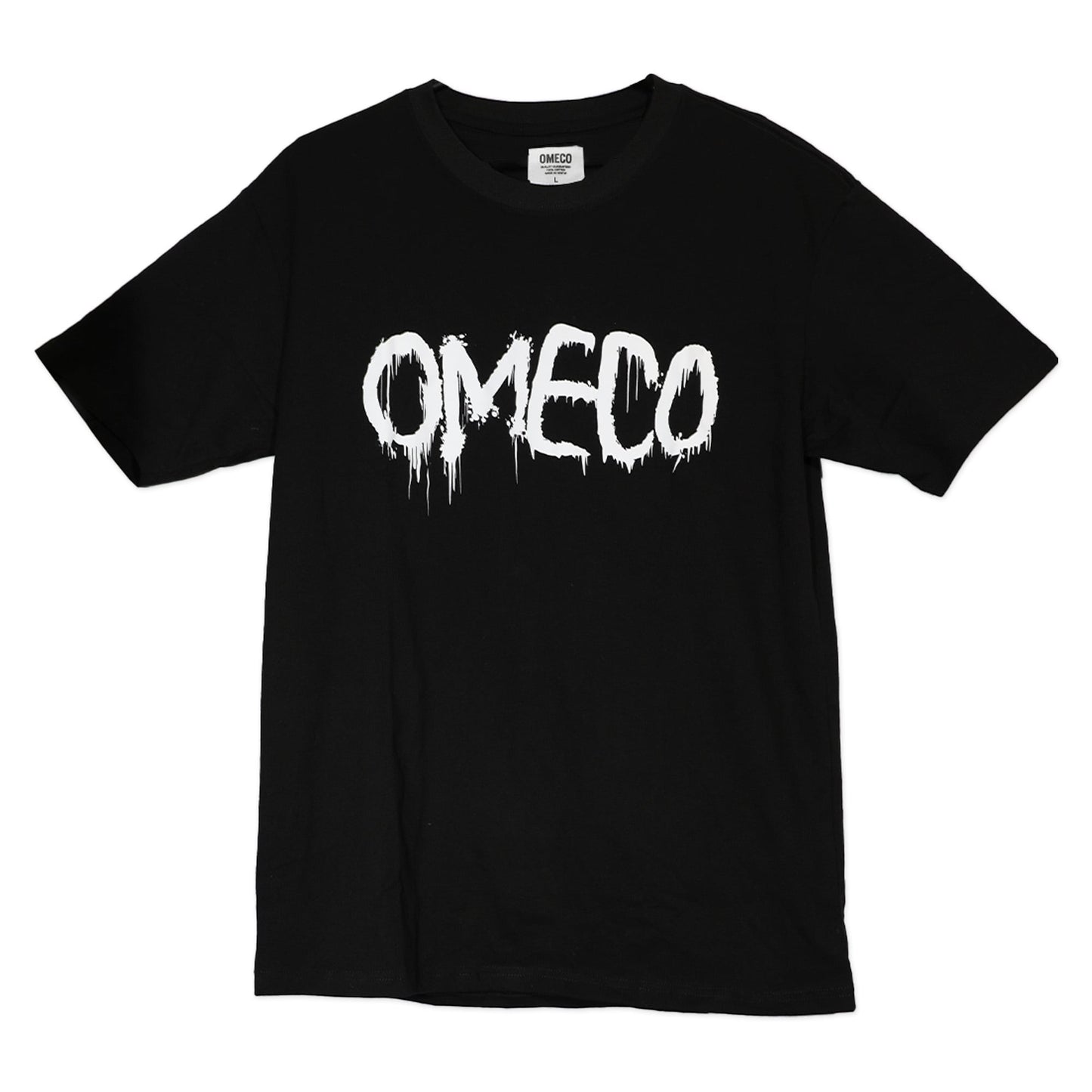 OMECO スプレーロゴ Tシャツ