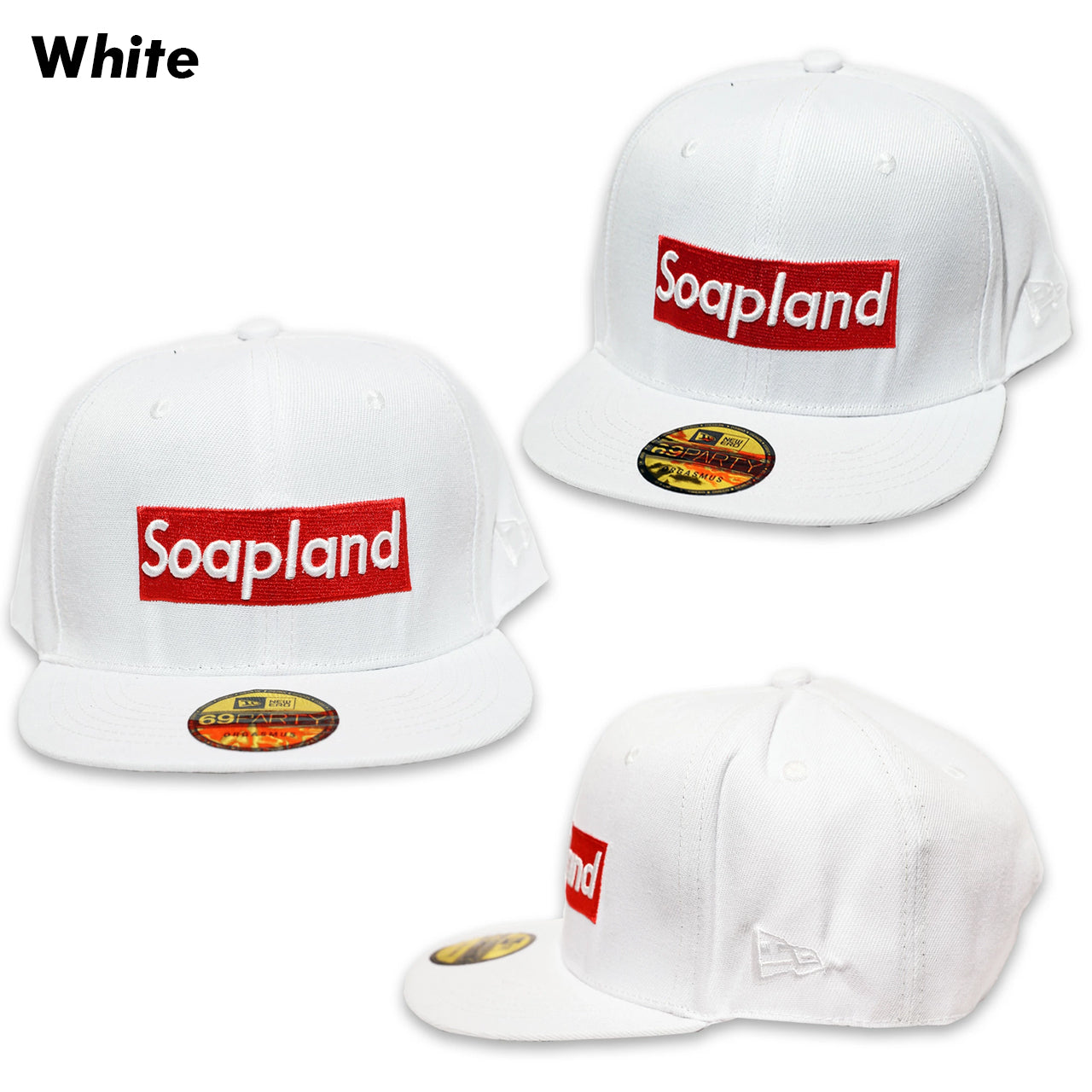 NEW ERO × Soapland フラットバイザー キャップ