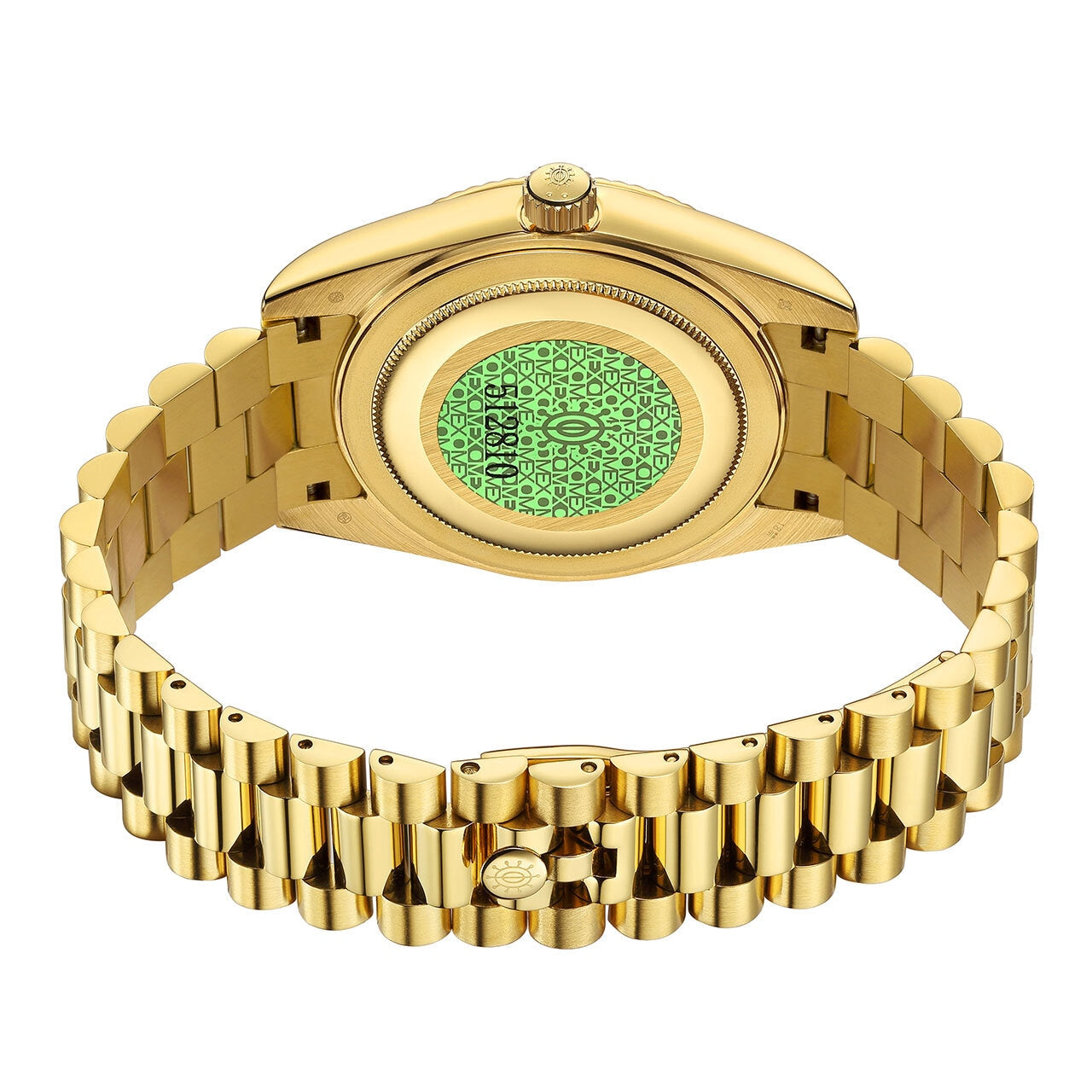 【レビュー特典付き】OMEX ワンナイト オートマチック ゴールド×ゴールド