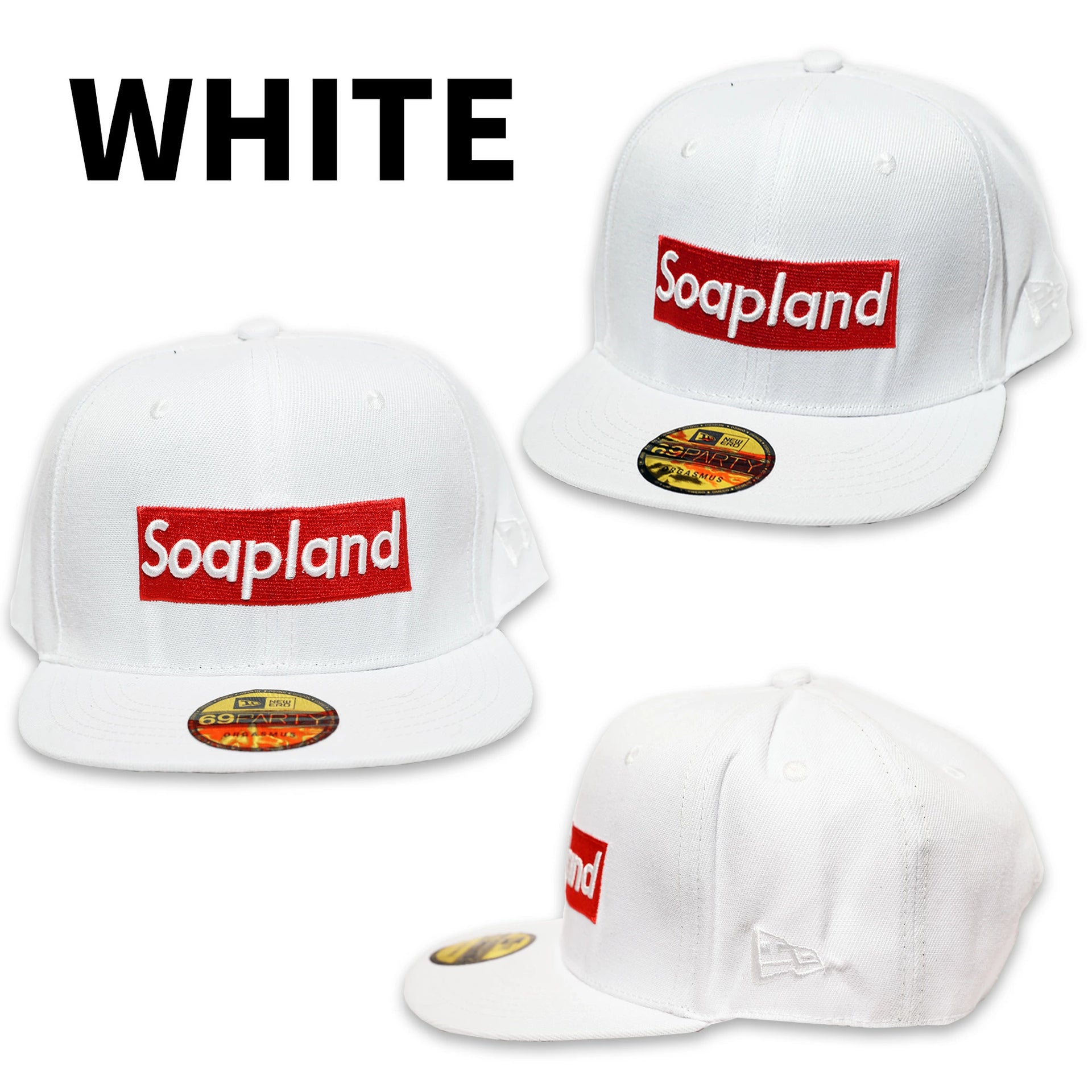 NEW ERO × Soapland フラットバイザー キャップ｜ニューエロ