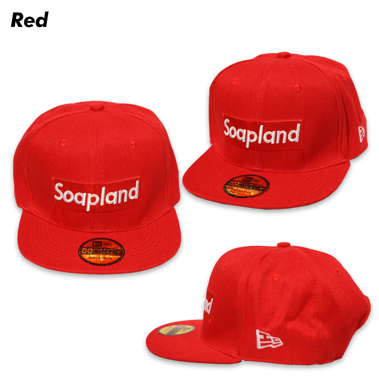 NEW ERO × Soapland フラットバイザー キャップ