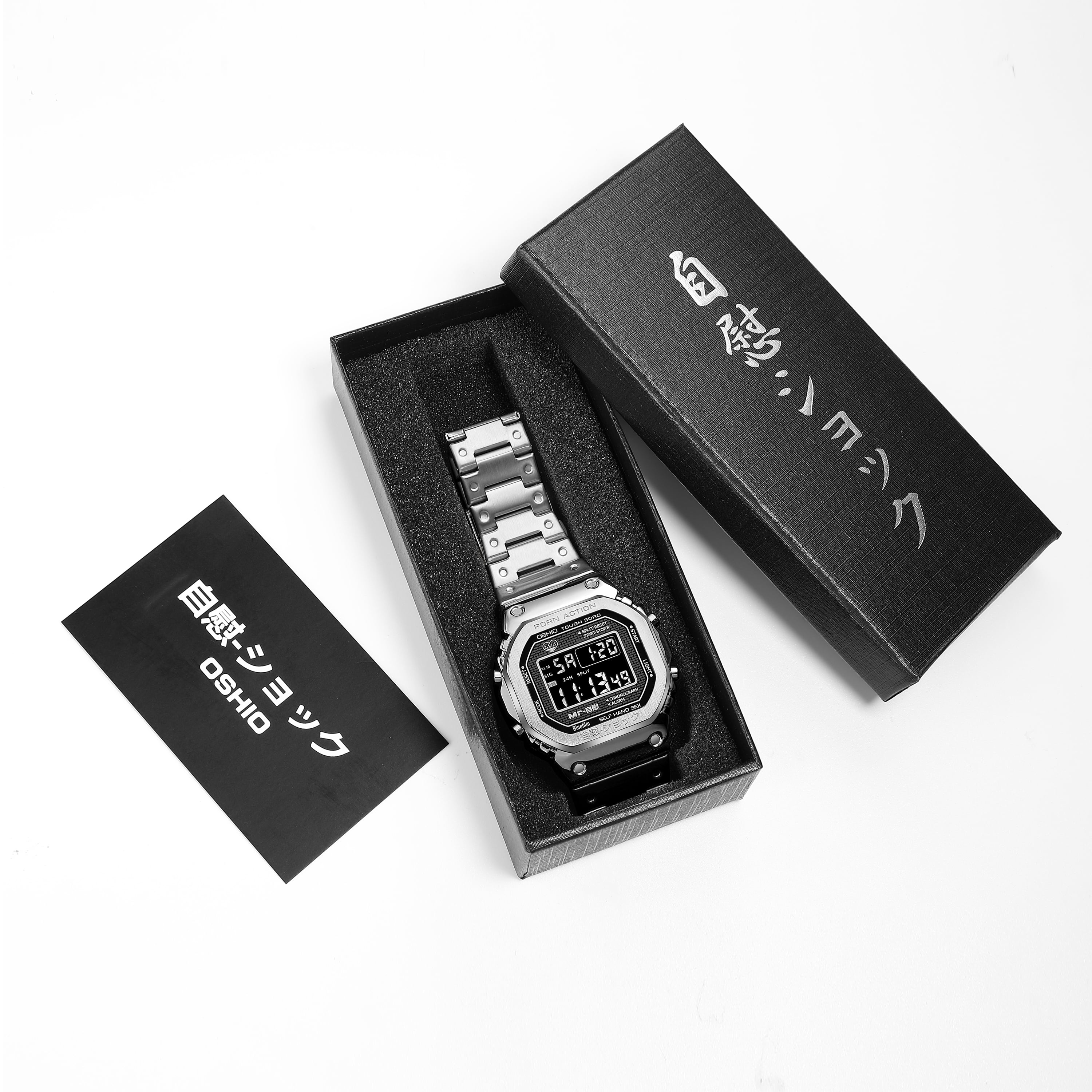 自慰ショック カチンコチンメタル｜ジイショック 腕時計【OMECO公式