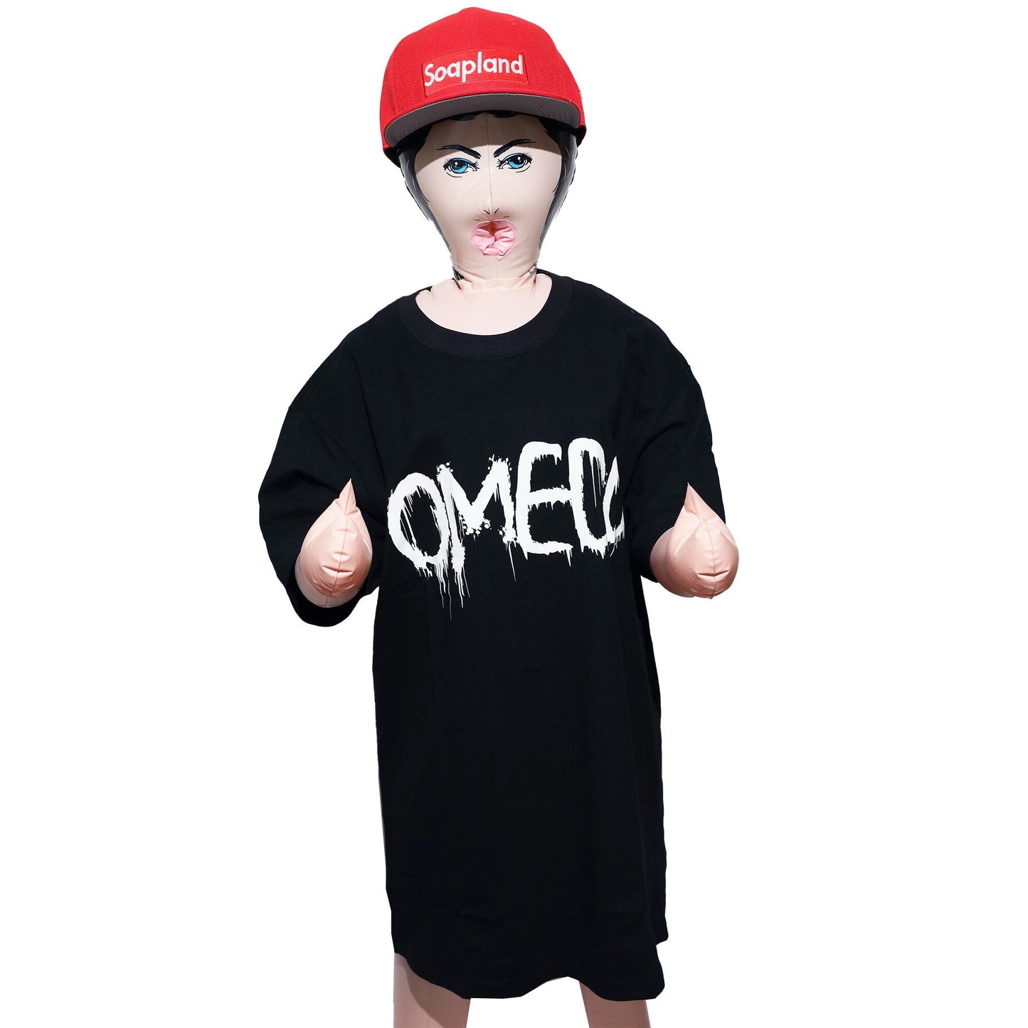 OMECO スプレーロゴ Tシャツ