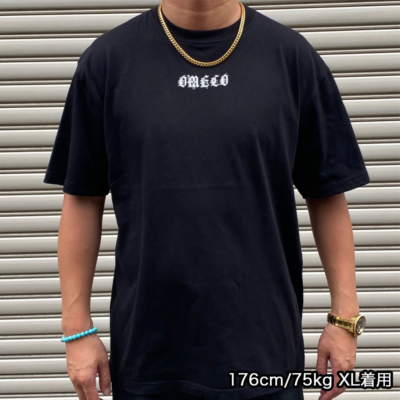 OMECO FUCK THIS COURT Tシャツ ブラック【ご注文から2～4週間前後での発送】