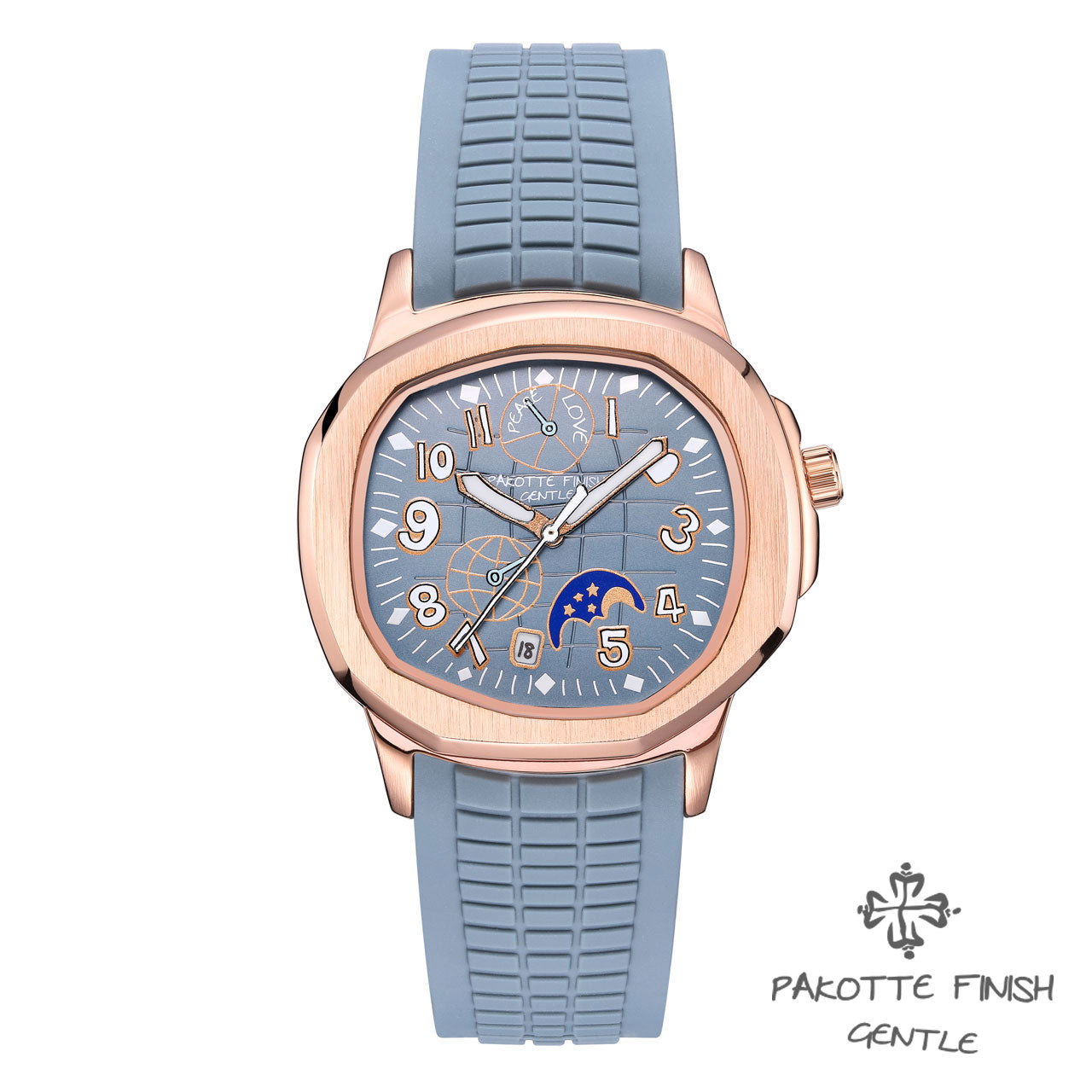 【予約受付中】PAKOTTE FINISH アクメノート コミック ピンクゴールド×グレー【11月中旬より順次発送】