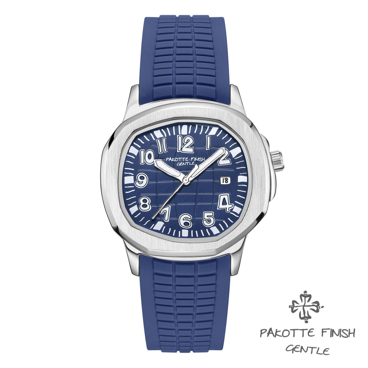 【予約受付中】PAKOTTE FINISH アクメノート コミック シルバー×ブルー【11月中旬より順次発送】