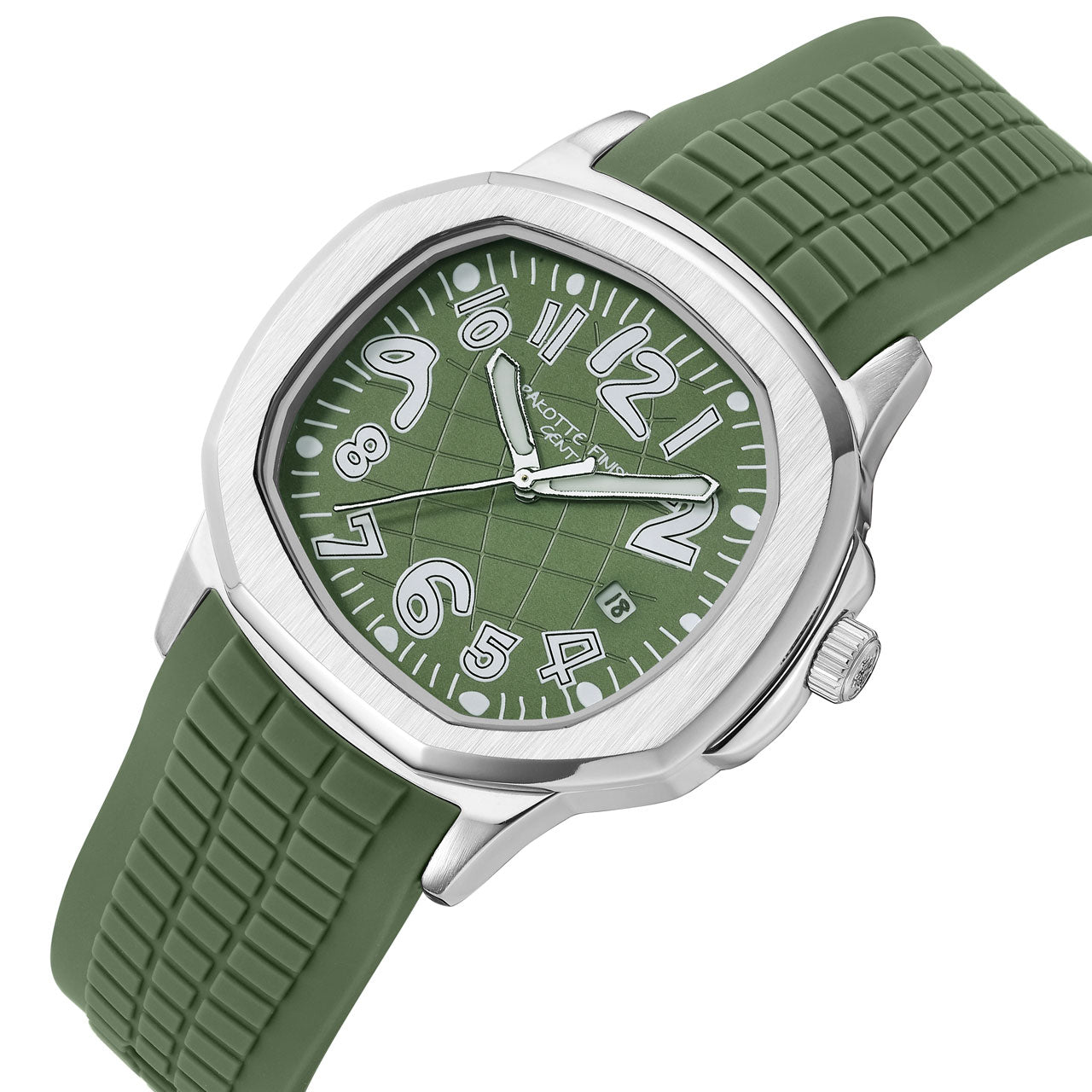 【予約受付中】PAKOTTE FINISH アクメノート コミック シルバー×グリーン【11月中旬より順次発送】