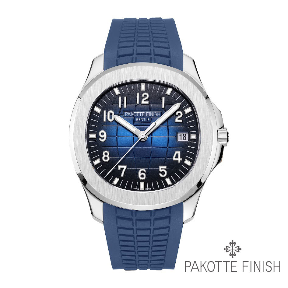 【レビュー特典付き】PAKOTTE FINISH アクメノート シルバー×ブルー