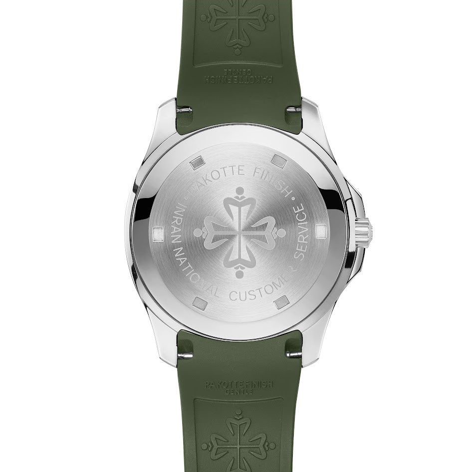 【レビュー特典付き】PAKOTTE FINISH アクメノート シルバー×グリーン