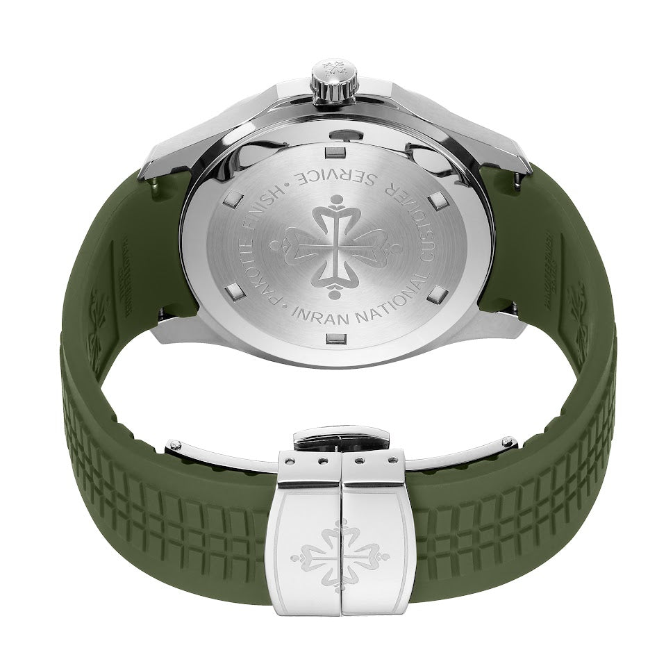 【レビュー特典付き】PAKOTTE FINISH アクメノート シルバー×グリーン