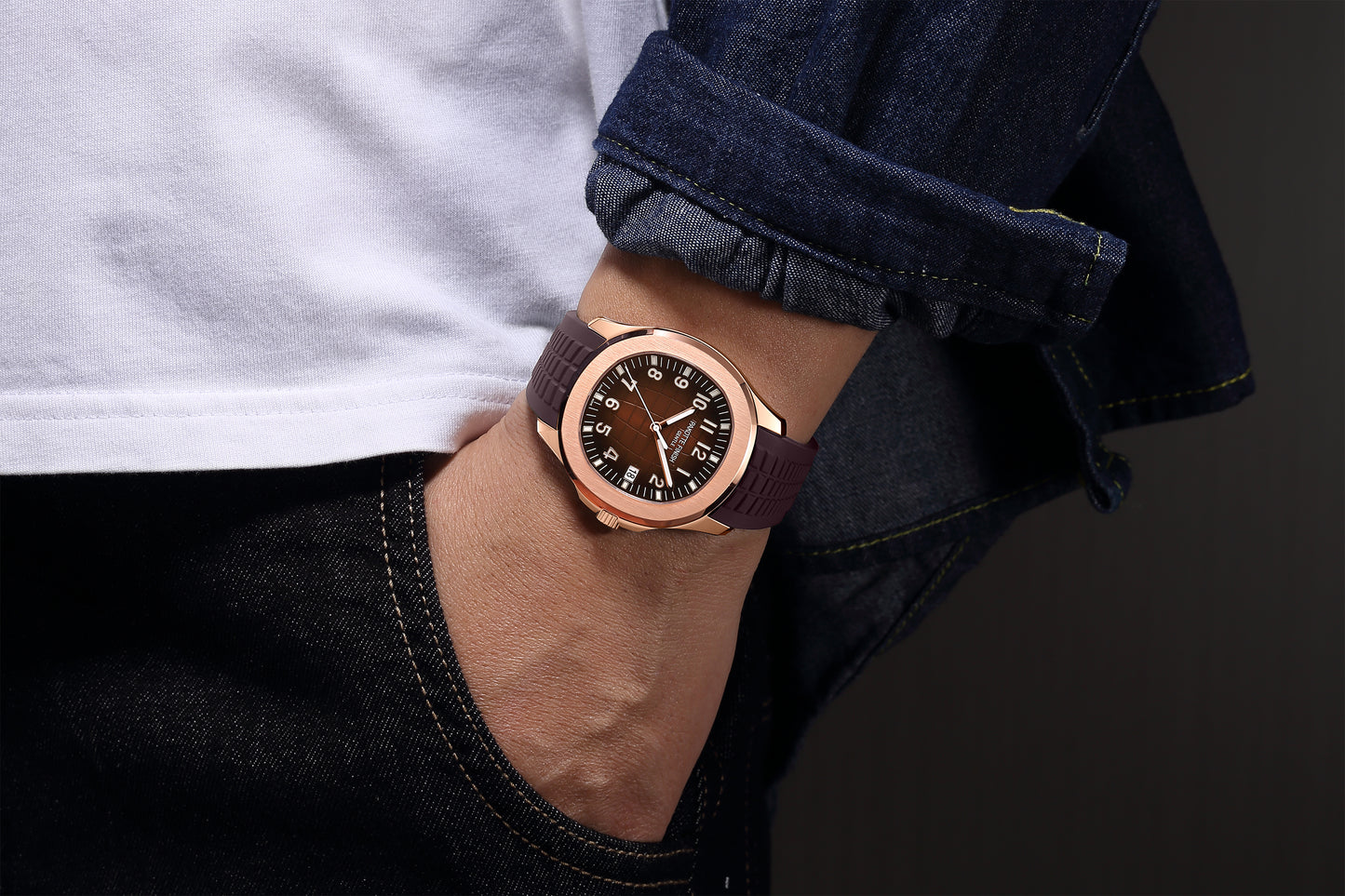 【レビュー特典付き】PAKOTTE FINISH アクメノート  ピンクゴールド×コーヒー