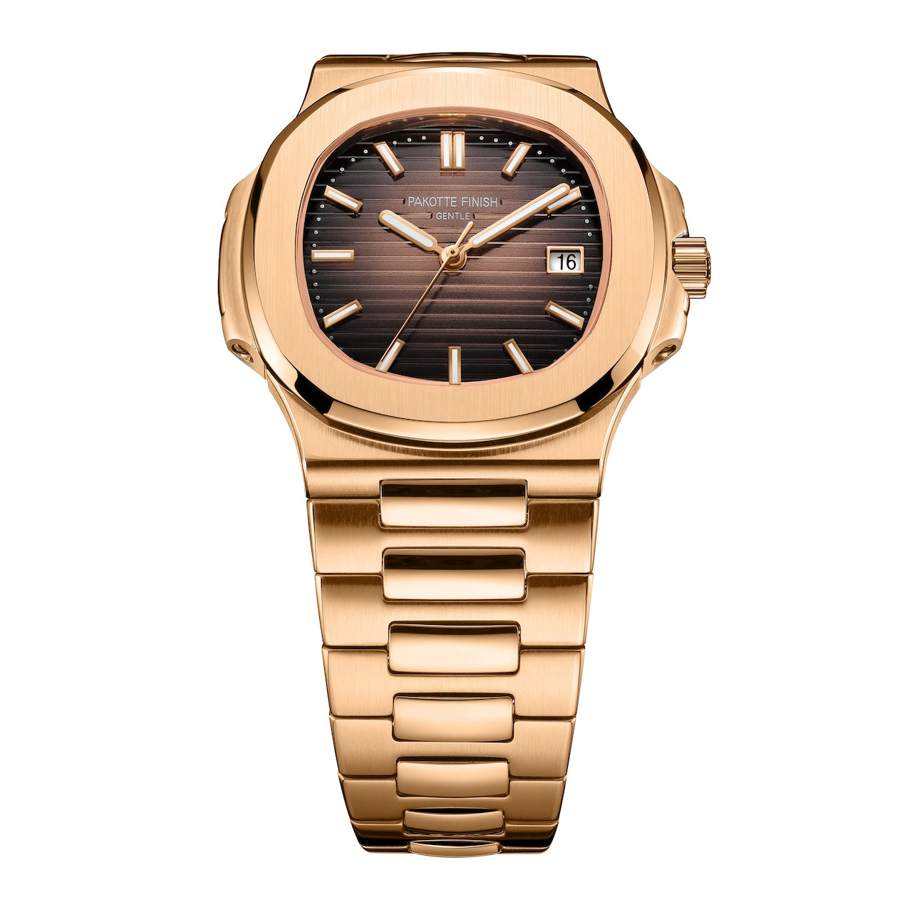 【レビュー特典付き】PAKOTTE FINISH ドーシマス？モデル ピンクゴールド×コーヒー