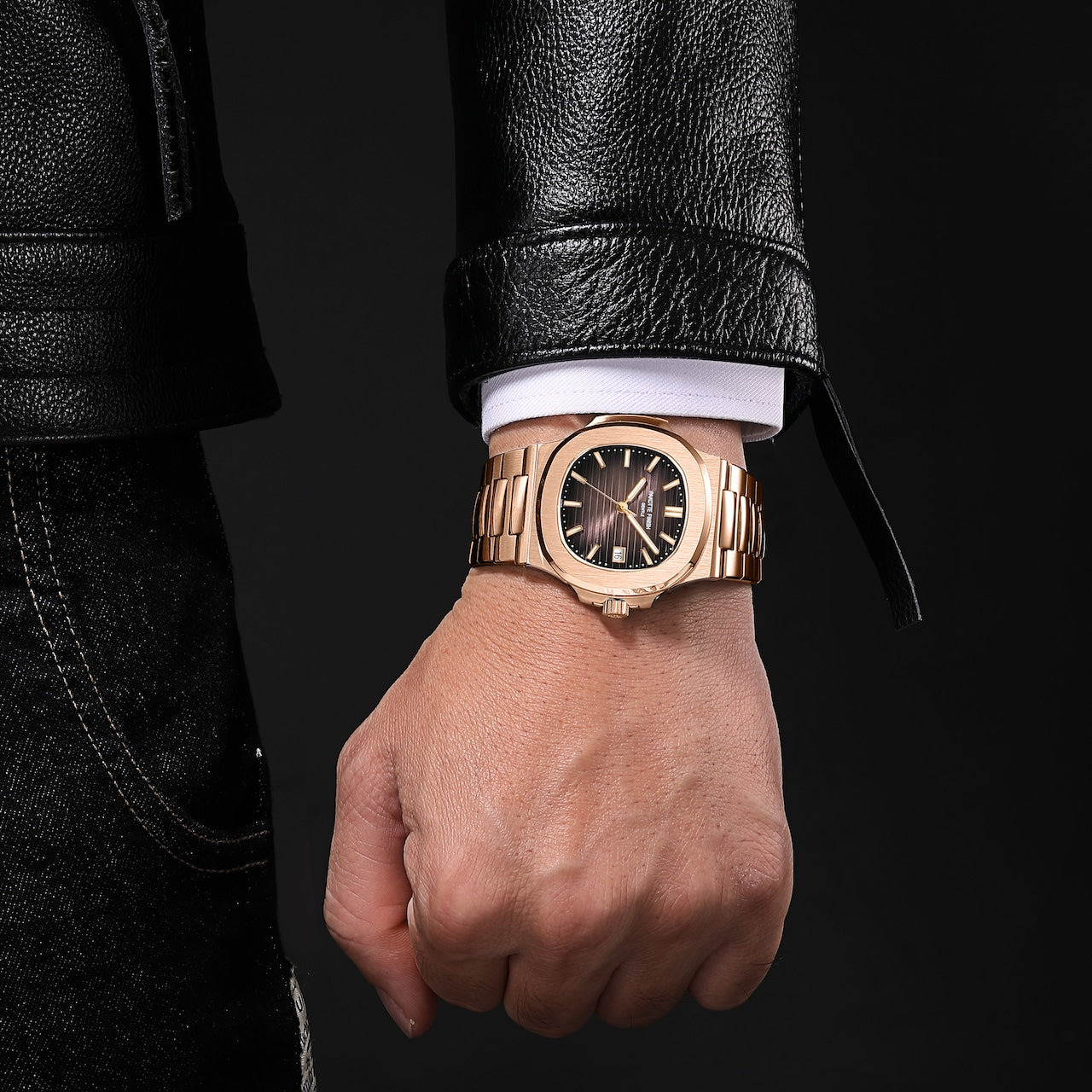 【レビュー特典付き】PAKOTTE FINISH ドーシマス？モデル ピンクゴールド×コーヒー