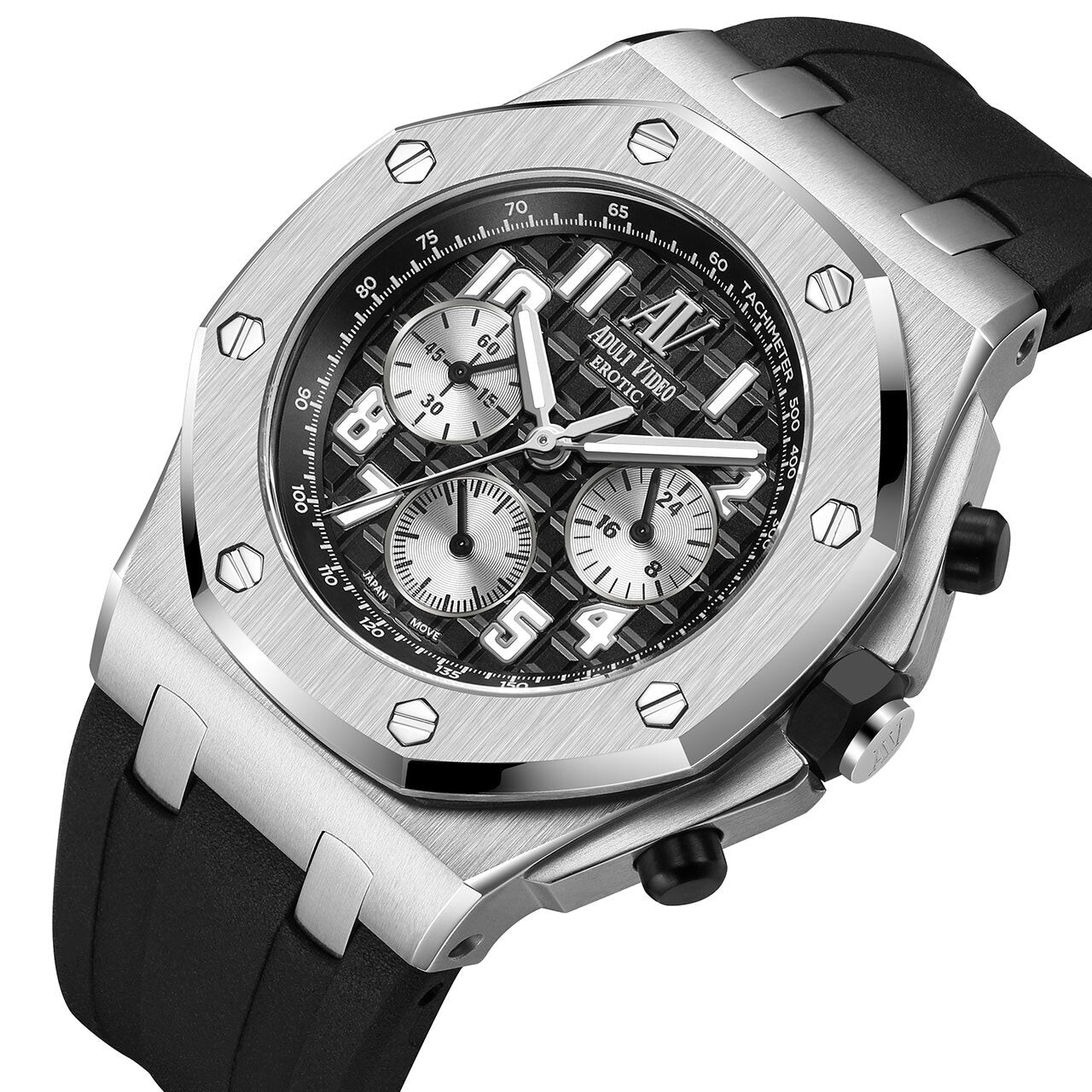 【レビュー特典付き】Adult Video Erotic シルバーブラック