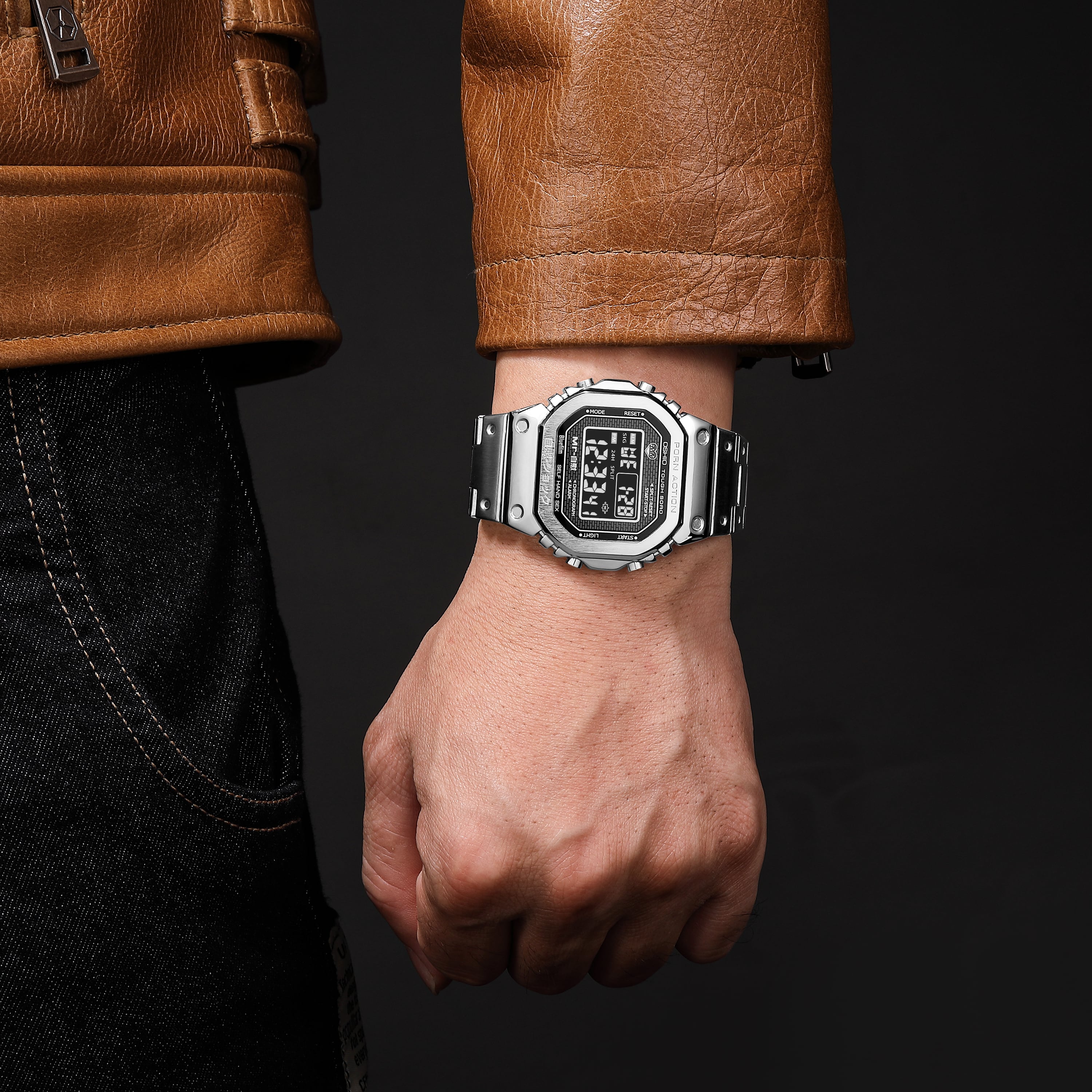 自慰ショック カチンコチンメタル｜ジイショック 腕時計【OMECO公式