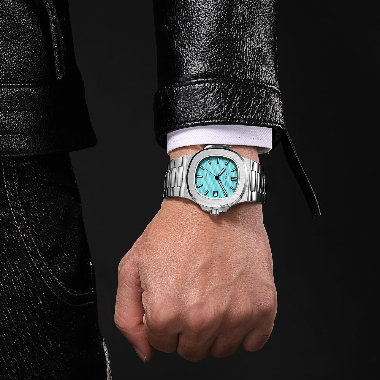 【レビュー特典付き】PAKOTTE FINISH ドーシマス？モデル シルバー×Fuckoffブルー